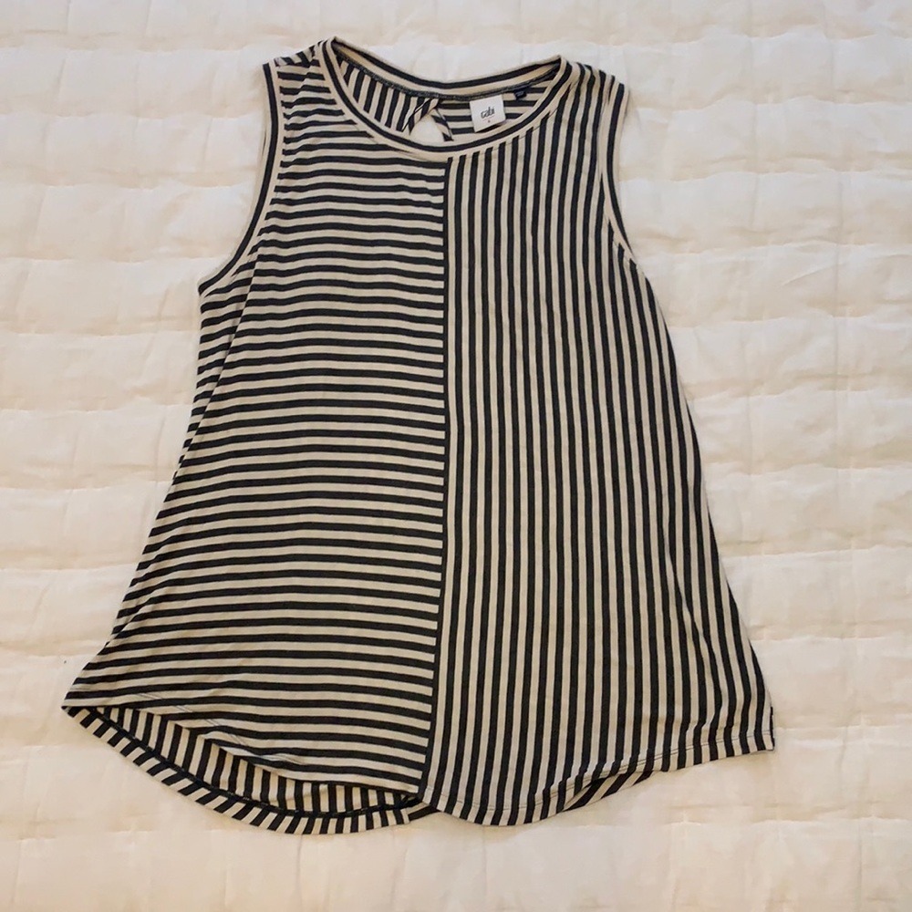COPY - Cabi Striped Tank Top Large